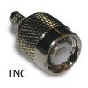 BNC male and female connectors for RG58 and RG400