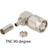 BNC male and female connectors for RG58 and RG400