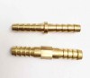 Brass barbed hose fittings