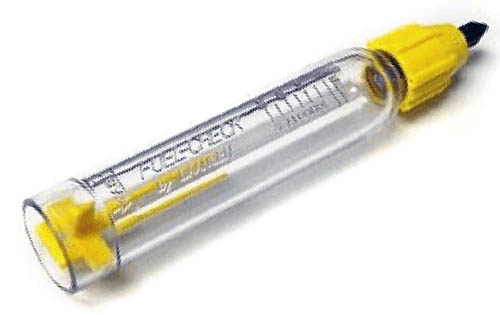 Alcohol in fuel tester