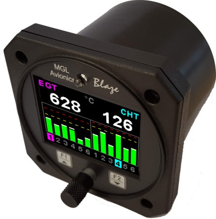 MGL Avionics Blaze TC-6 twelve channel display