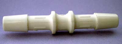 1/4'' / 6 mm barbed pitot and static tube fittings
